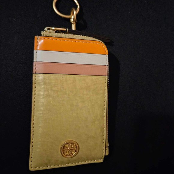 Tory Burch Accessories Tory Burch Card Holder With Keyring Poshmark